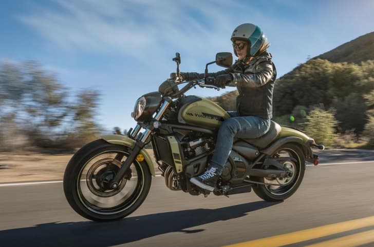 Kawasaki Vulcan S left side profile shot